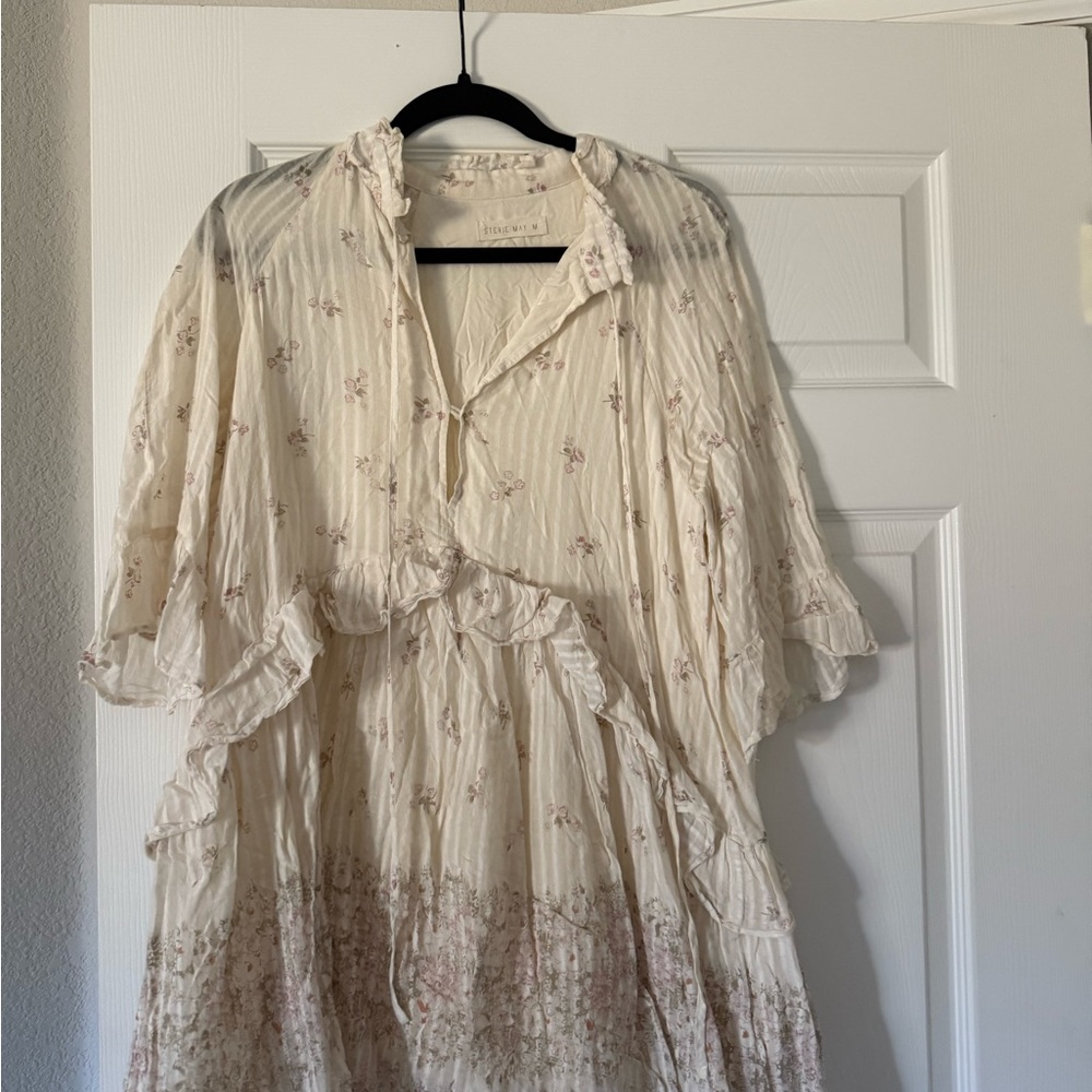 Stevie May Cream and Black Dress